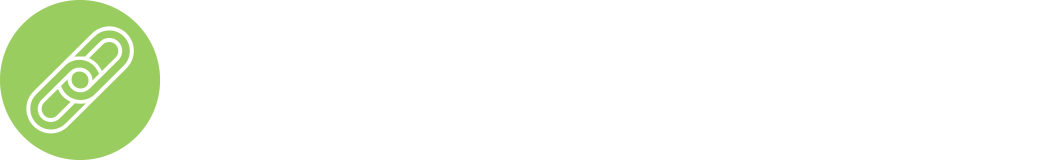 Making connections next to an icon of two connected chain links