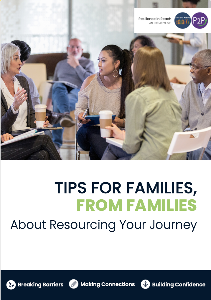 Cover of resource tips for families from families about resourcing your journey